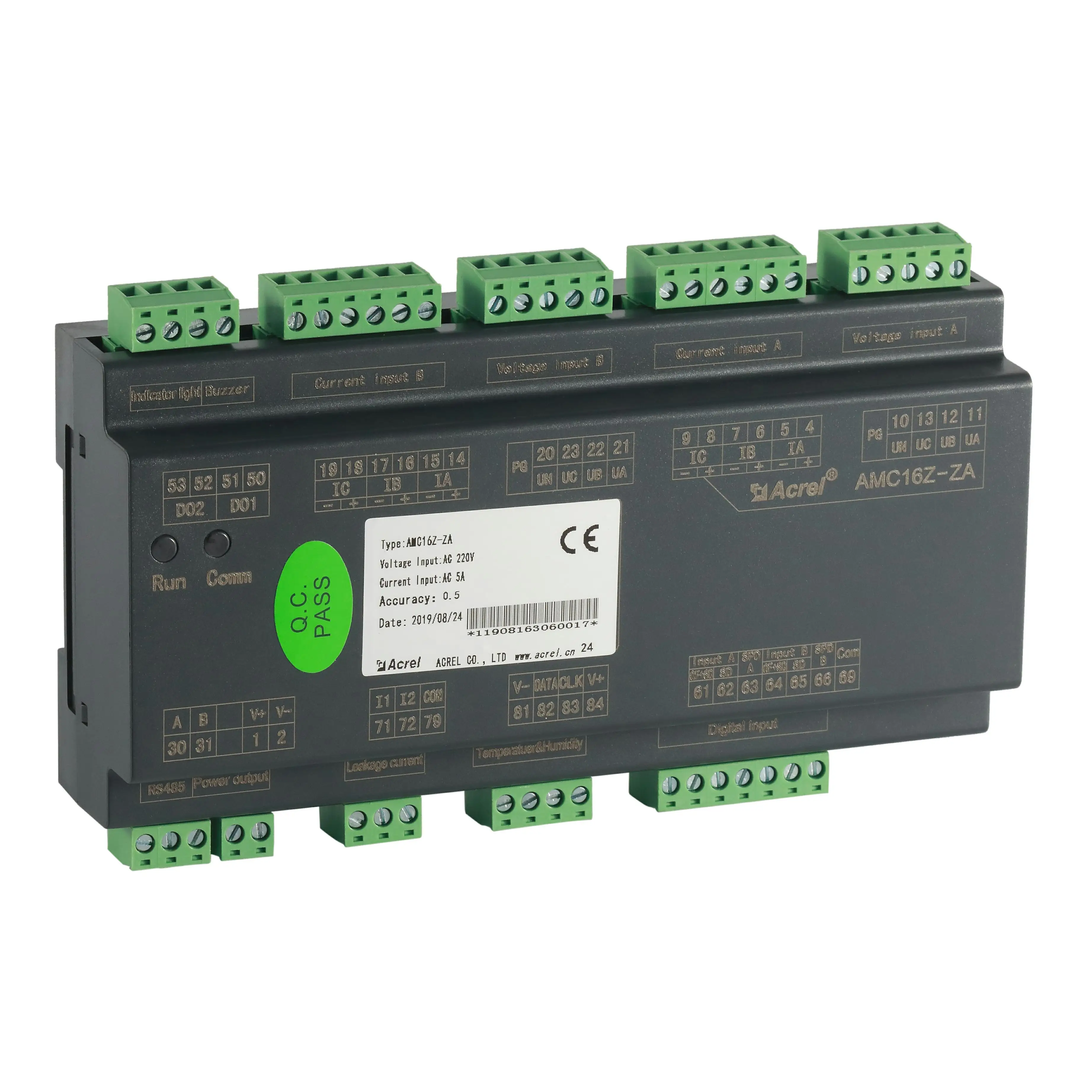 Acrel Professional Manufacturer AC Multi-Circuit Power Energy Meter Designed For IDC with CE Certificate
