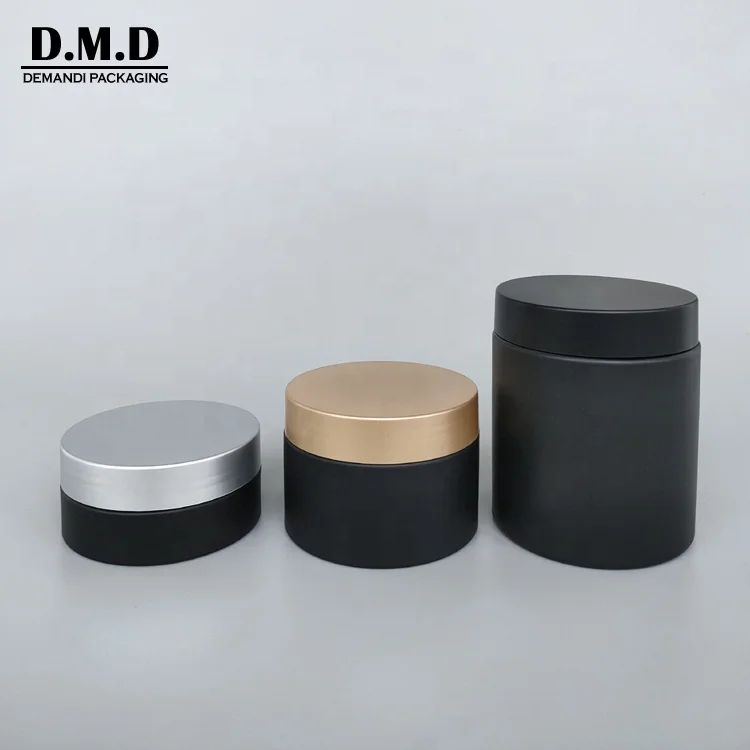 150ml frosted 500 grams 250grams 300 ml empty clear low profile wide mouth  PET  body butter 8oz plastic jar with screw lid