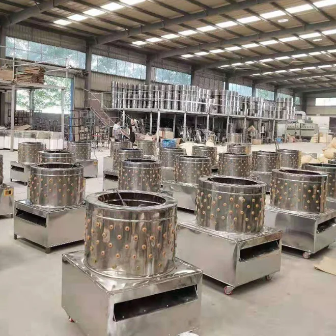 Automatic stainless steel poultry chicken plucker for sale chicken plucking machine