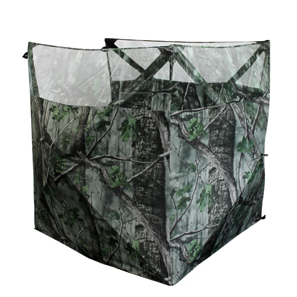 
Portable Quick Setup 3-Sided Pop Up Ground Blind For Deer Duck Turkey Hunting 
