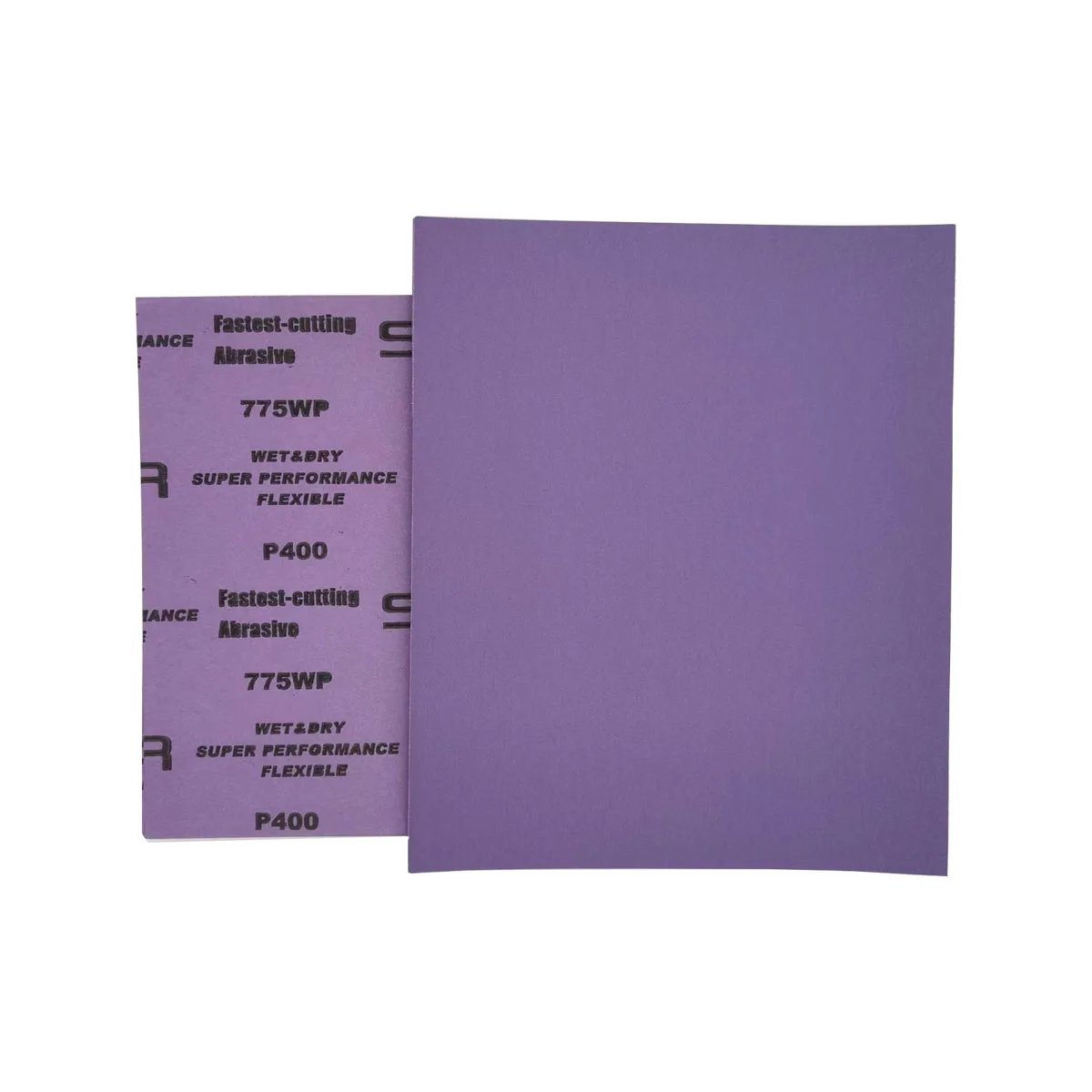 9x11 inch purple silicon carbide waterproof abrasive latex paper sandpaper sheets
