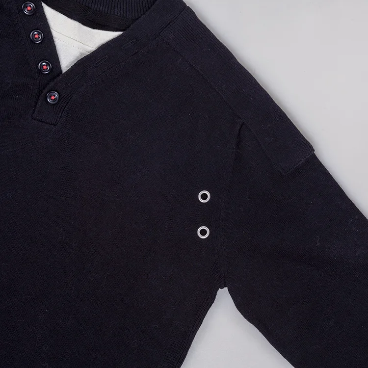 Custom knitted Child clothes fashion fall winter kids sweater pure cotton pullover baby boys sweater designs