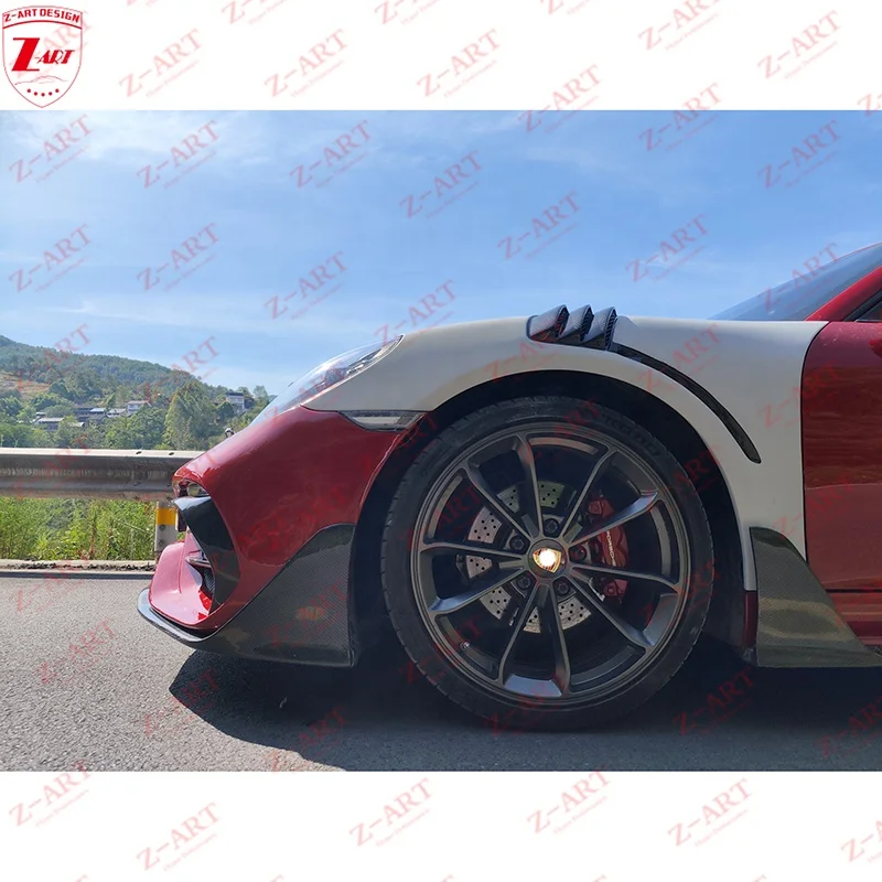 Z-ART 2016-2020 Style 718 GTS Aerokit For Porsche 718 Boxster Carbon Fiber Tuning Kit For Porsche 718 Cayman Wind Spoiler Kit