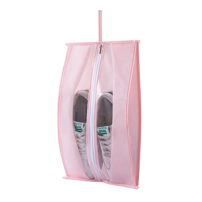 Wholesale Factory Peva Hanging Bathroom Waterproof Cosmetic Storage Bag Portable Travel Shoes Organizer Bag With Clear Window