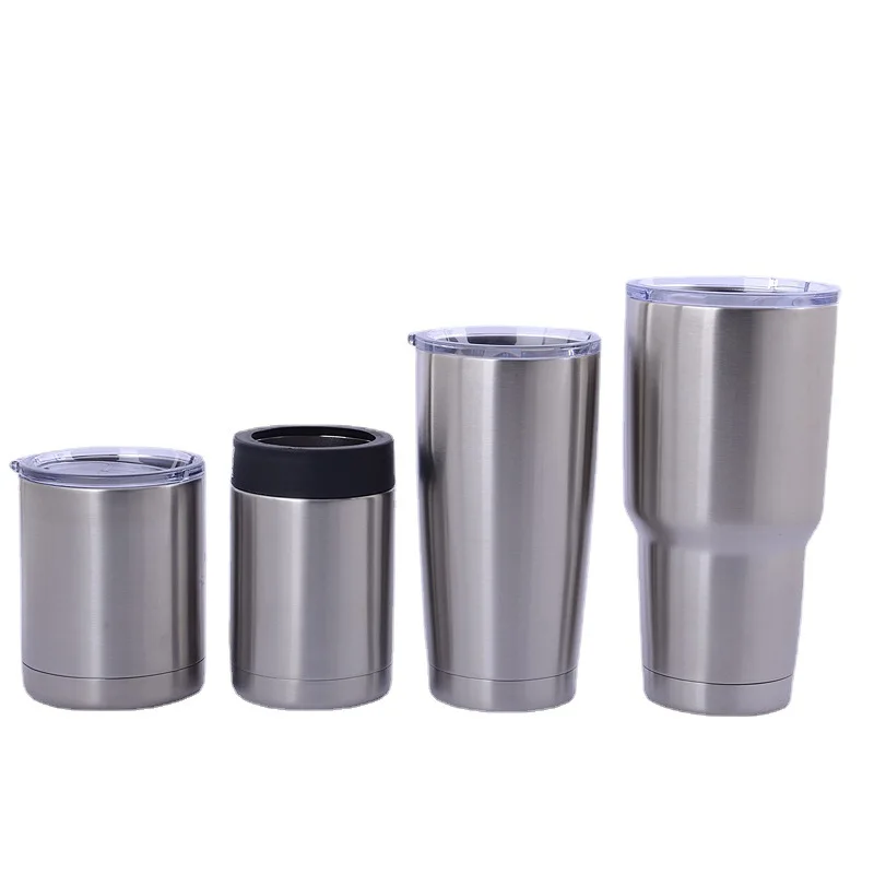 30Oz Insulated Tumbler Wholesale Glitter 450Ml Stainless Steel Gradient Travel Car Cup Holder Tray Mugs Customizable