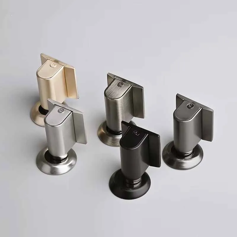 Floor-Mounted Door Stopper Punch Free Strong Magnetic Windproof holder Household Bathroom Invisible Bedroom Resistant Door Stop