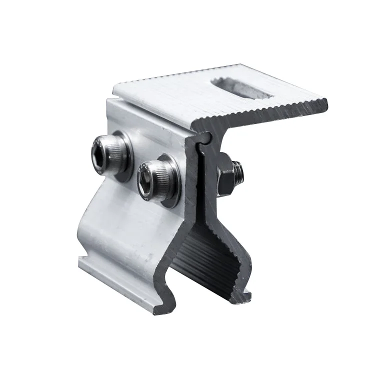 Solar Mounting Structure Bracket Standing Seam Solar Clamp For Tin Roof Mount