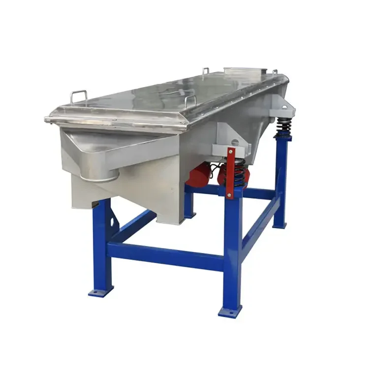 QZ High quality linear vibrating screen for powder and granules/linear sifter for coal and polyester/incline vibrating screen