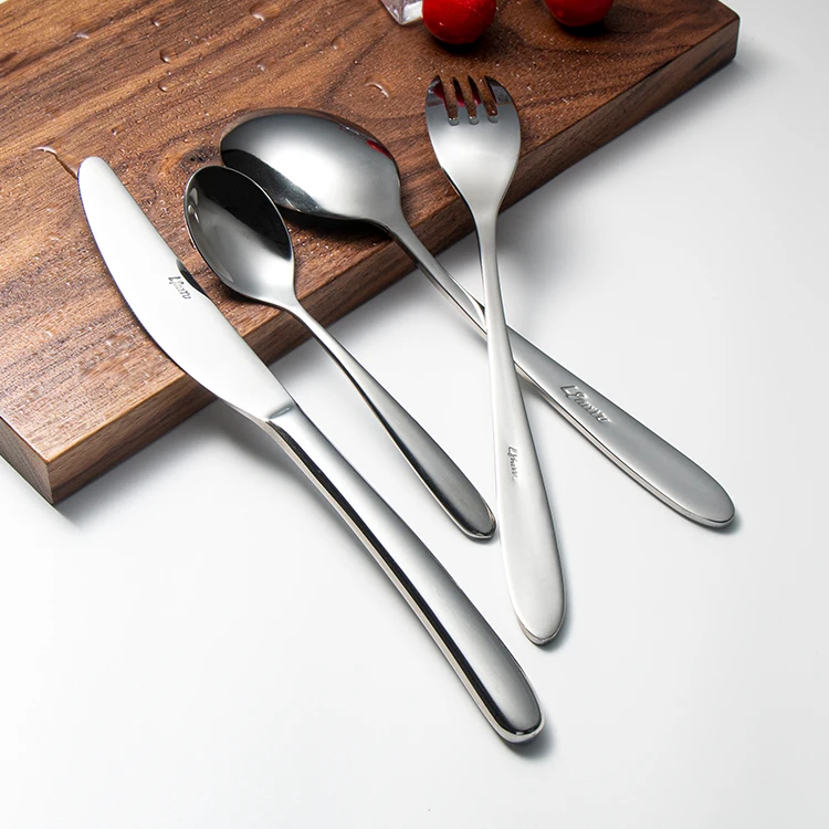 hotel dinnerware sets knife spoon and fork set cutlery Stainless Steel flatware set other hotel & restaurant supplies