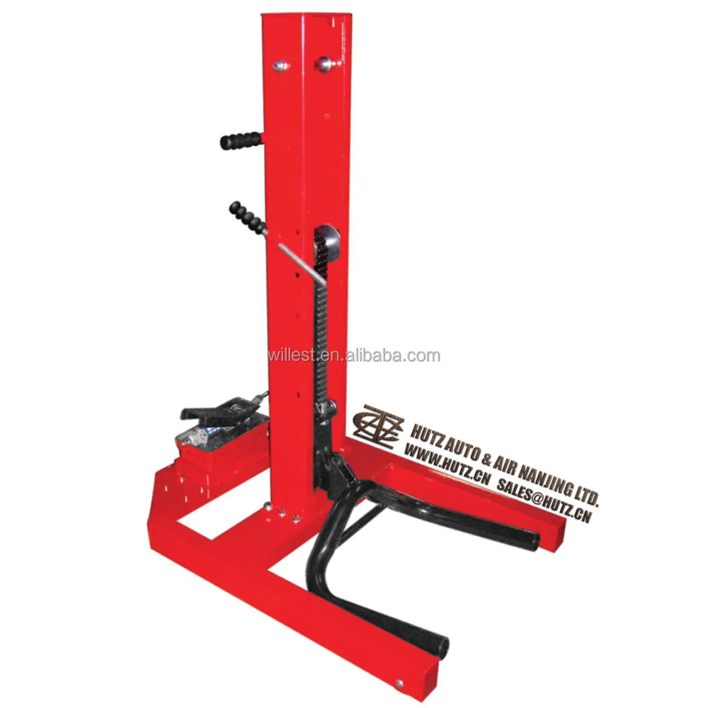 car lift HUTZ 3000 lbs mobile crick car lift with air hydraulic pump CL1360G mobile crick lift