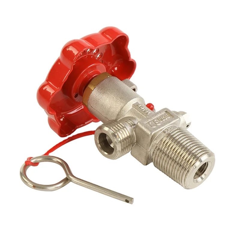 CE approved safety co2 cylinder valve