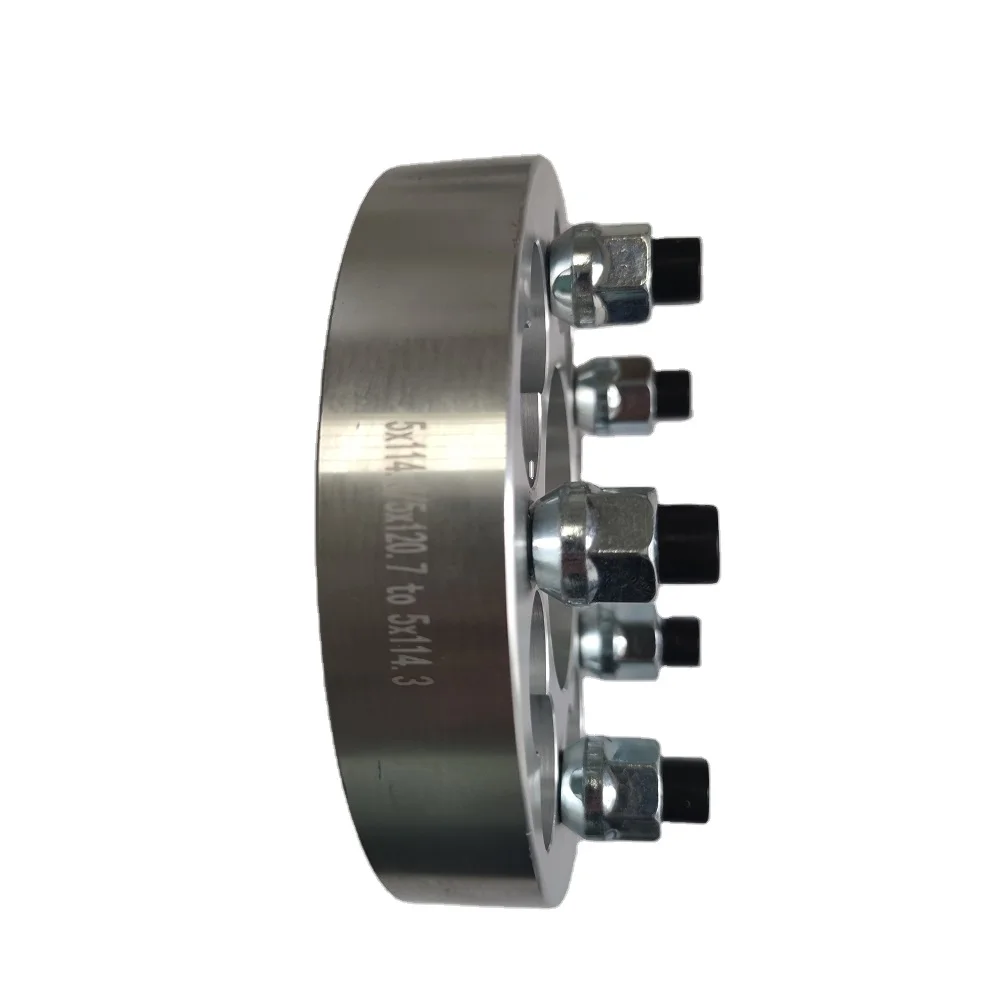 hard anodized silver Aluminum 8 lug bolts car wheel spacer