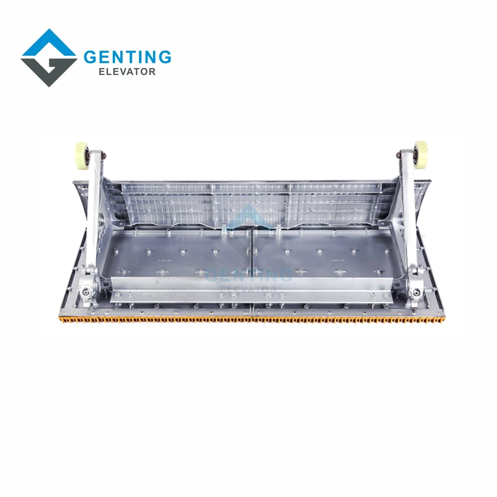 Escalator Parts Supplier Mitsubishi Escalator Step Aluminum Alloy Split Type Escalator Step