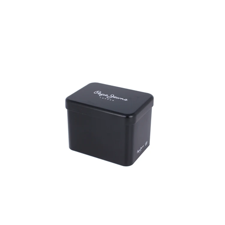 customized small rectangle watch tin can