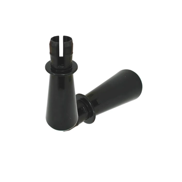 Hot Sell Wholesale ABS Plastic Champagne Funnel Pourer Mini Black Champagne Sipper for 1.5cm mini bottle