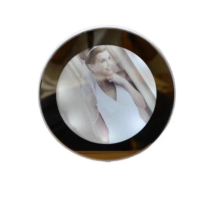 Hot Selling Creative Magic Mirror Photo Frame With Multi-Function LED Plastic Photo Frame With Lamp