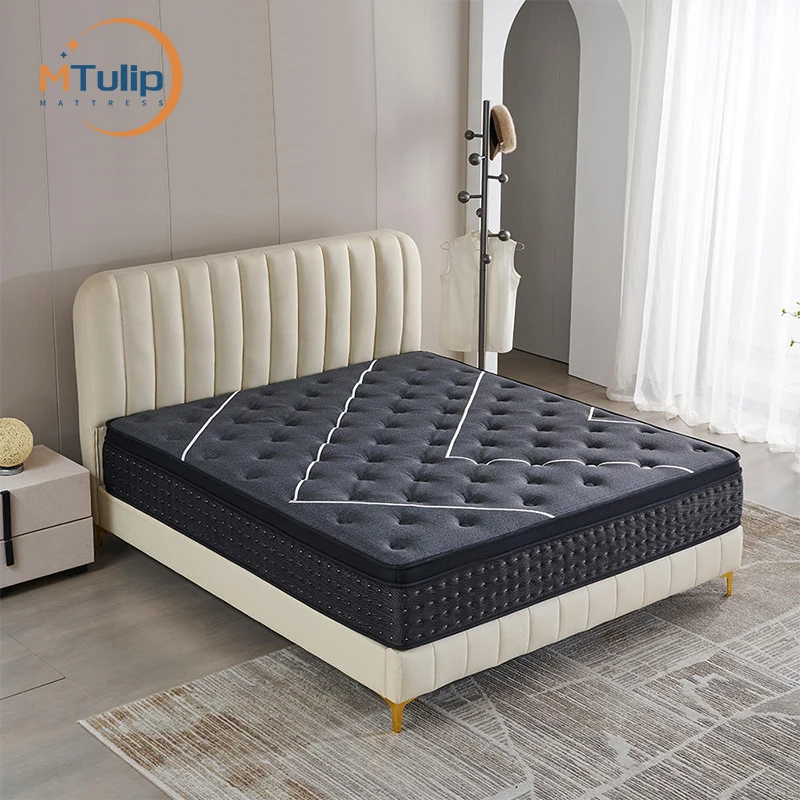 12/14/16 Inch Compress Spring Sleep Mattress Queen Size Mattress Memory Foam Pocket Spring Mattress In Box
