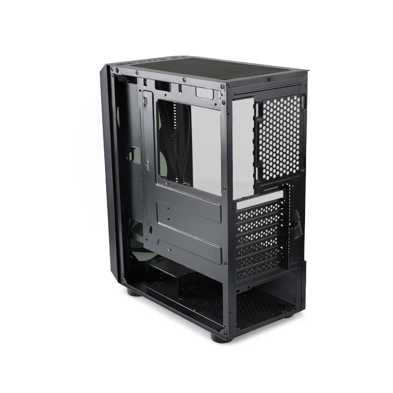 Choiyan Mini ITX ATX Computer Casing PC Gaming Computer Case Desktop Cpu Cabinet for office