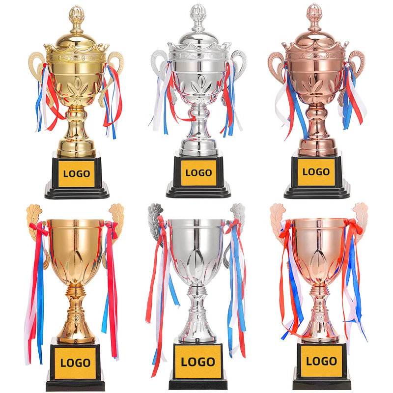 Manufacturer Award Trophy Customized Metal Gold silver Award Trophies Trophy Cup