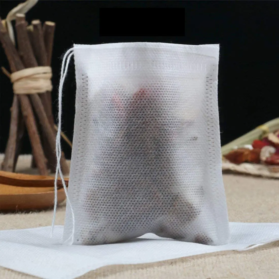 Tea bags non - woven material cheap food bags tea filter bags empty quantity is with preferential treatment