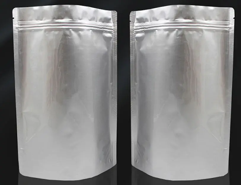  Mylar Aluminum Foil Bags Metallic Bag Storage Pouch for Food Tea 6 x 9