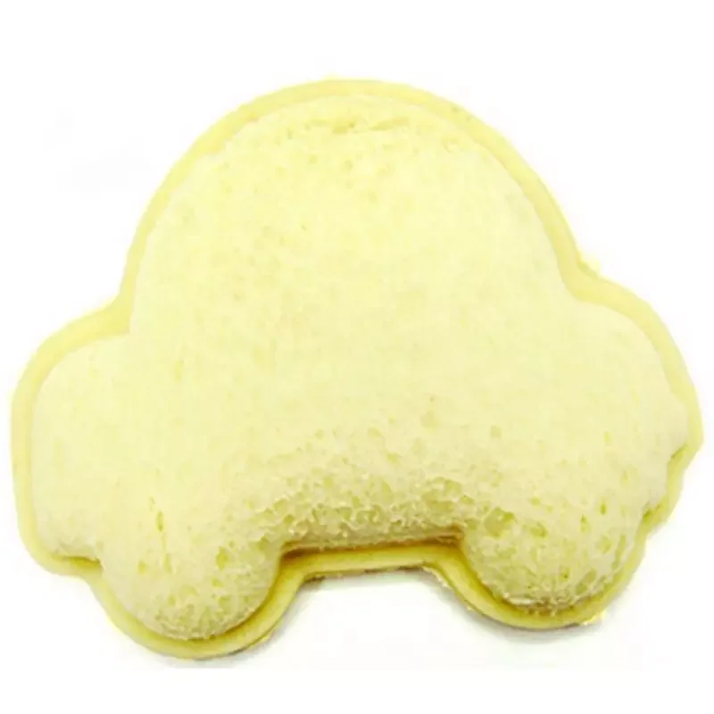 High Quality Lovely Cartoon Car Shaped Sandwich Mold Cartoon Bread Tools Kitchen Gadgets Toast Diy Sushi Maker Mold