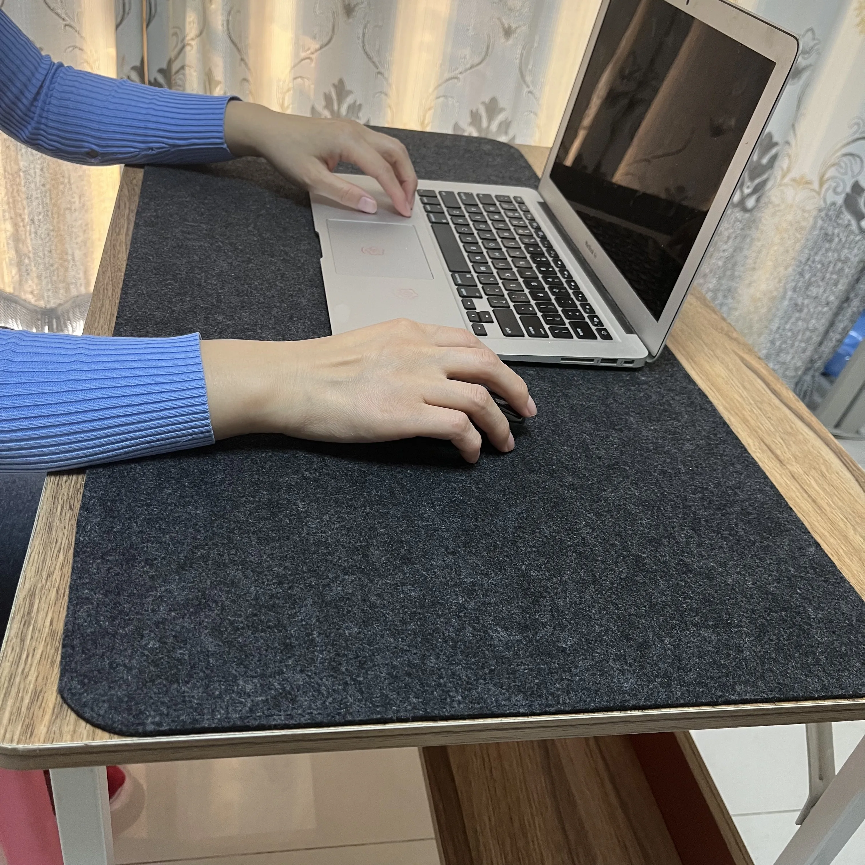 Large XXL Office Computer Desk Mat Table Keyboard Big Mouse Pad Felt Laptop Cushion Desk Non-slip Mat Gamer Mousepad Mat