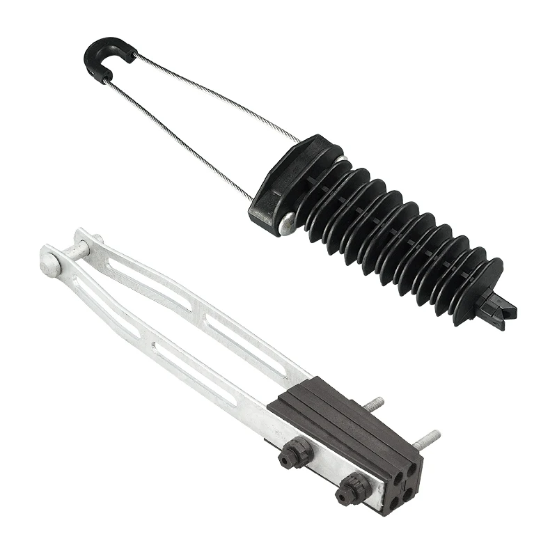 PA2000 Anchor Cable Aerial Strain Clamp , Wire Tension Connector