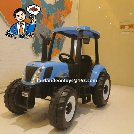 Wholesale 12V electric ride on toy tractor electric for kids to ride electric carros electric kids electric