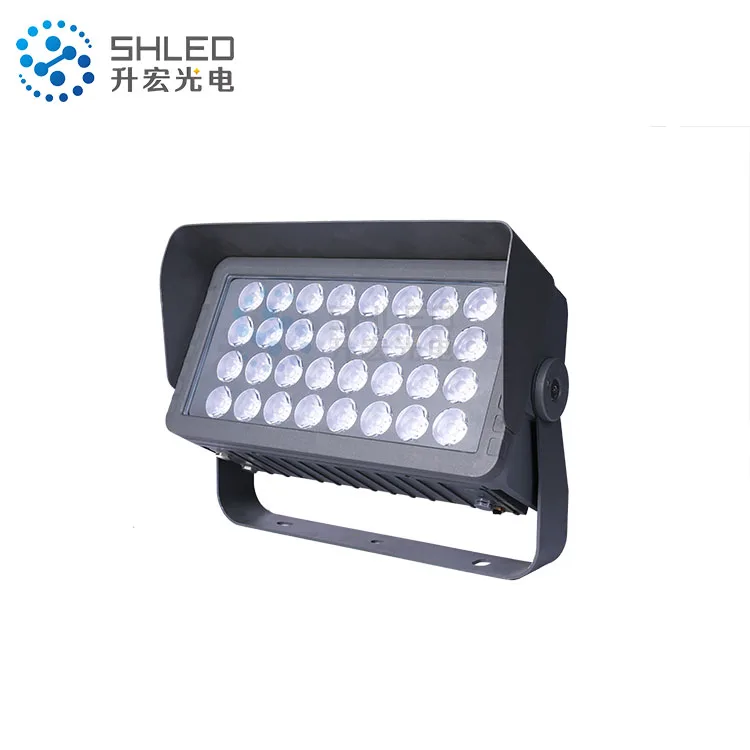 Outdoor High Luming Lighting Stadium 120w Waterproof Ip66 Led Flood Light With sunshade