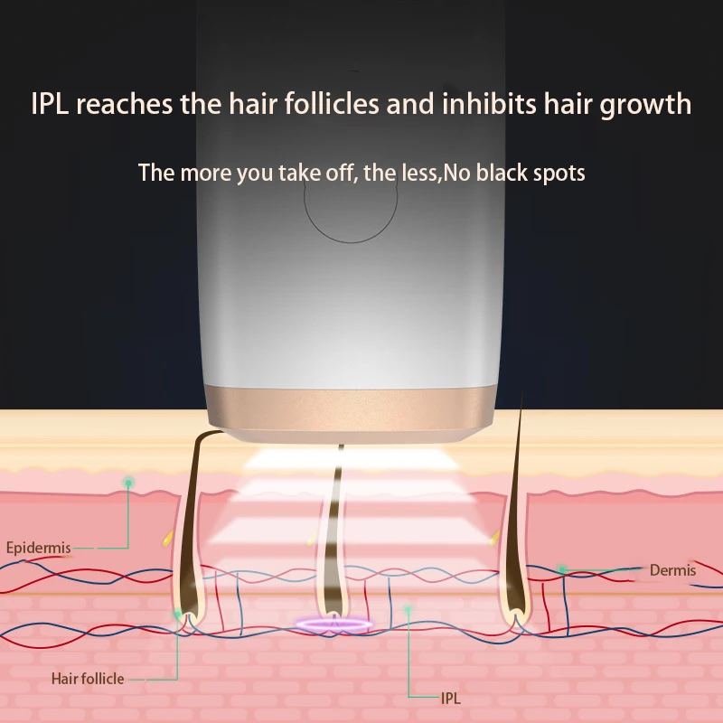 
Factory Direct IPL Laster Hair Removal Device Permanent Laser Epilator 
