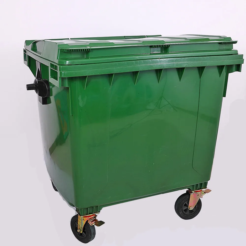 1100l dust bin trash trash bin waste outdoor garbage bin