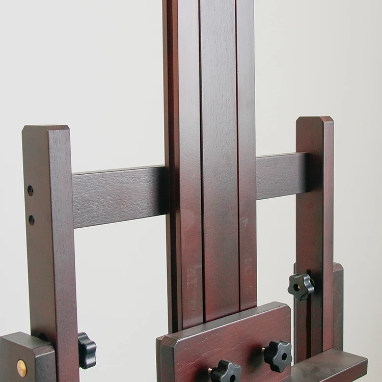 Многофункциональная художественная поставка маленький вяза из Букового дерева настольный деревянный дисплей художник треугольный мольберт в рамке для рисования