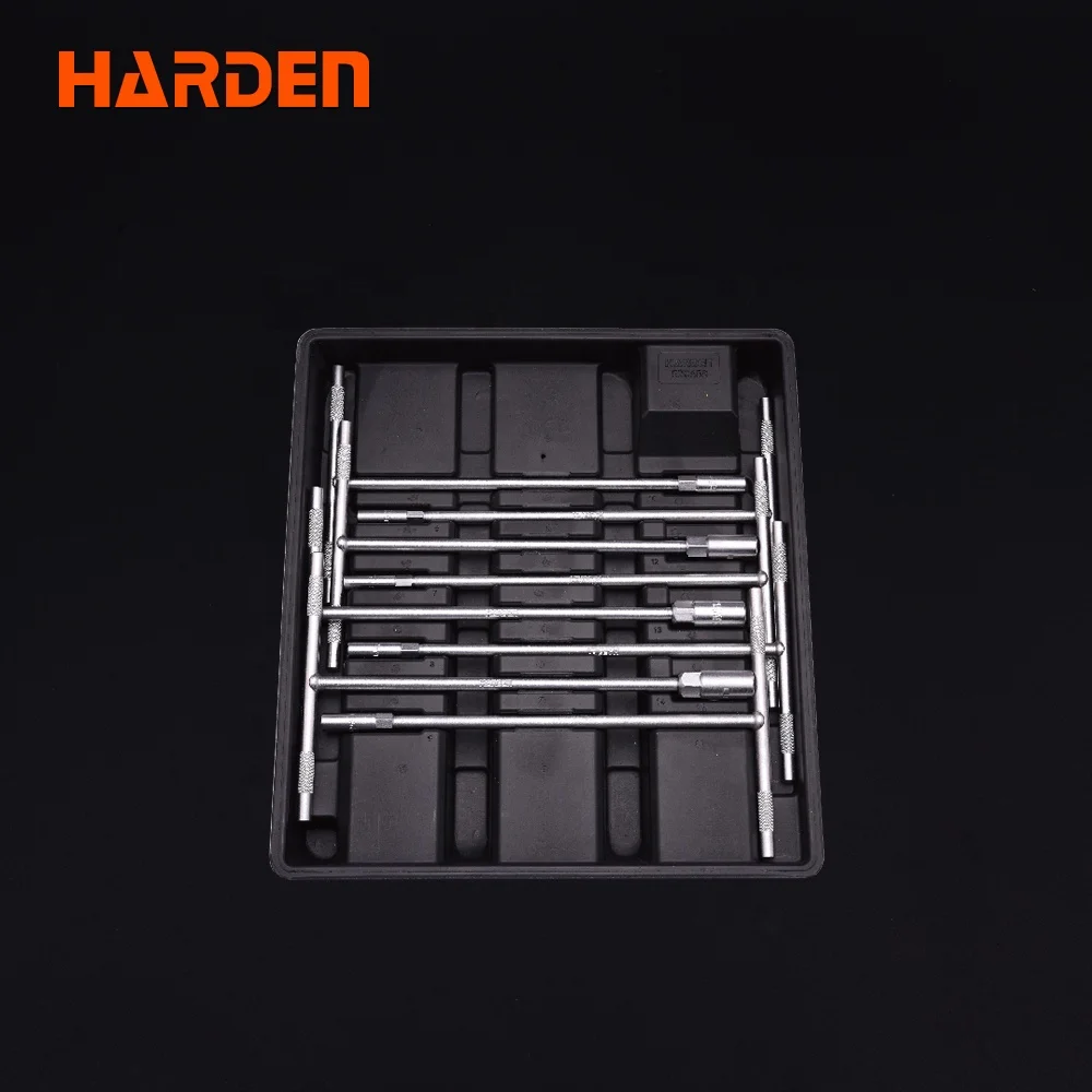 Professional Heavy Duty Tool 8Pcs T Handle Type Universal Socket Wrench Set