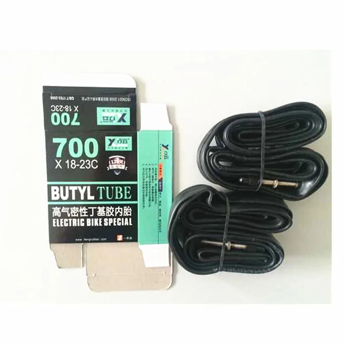 Environmentally Friendly Butyl Rubber Inner Tubes for Kids Bike BMX MTB Mountain road gravel and Fat Bikes 12' - 29' Inch