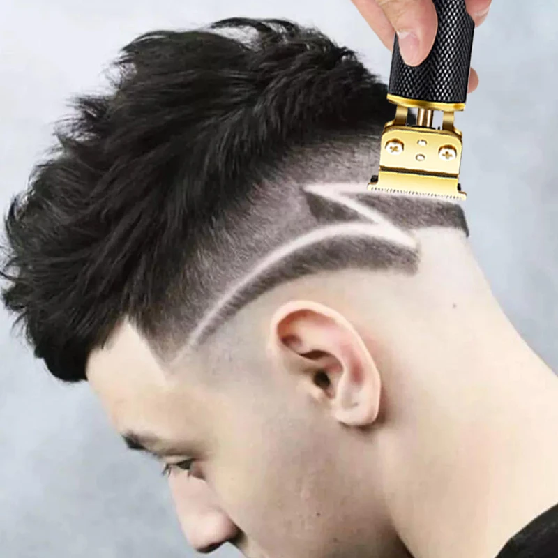 Modelling Engrave Electric Hair Clipper Low Noise Professional Hair Trimmer Hair Cutting Machine Beard Cordless