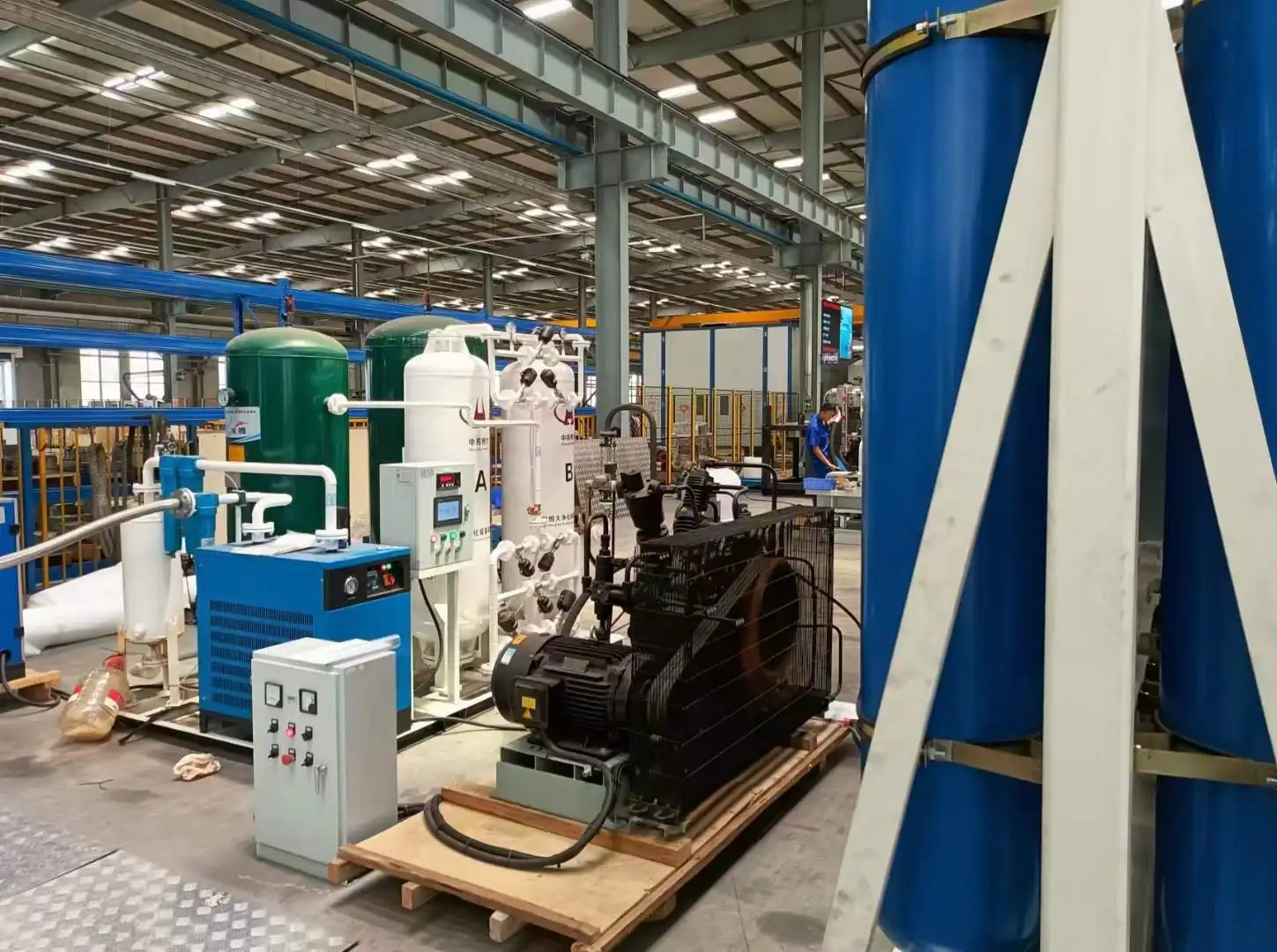 Азотный газ зарядный комплект азотный газовый завод