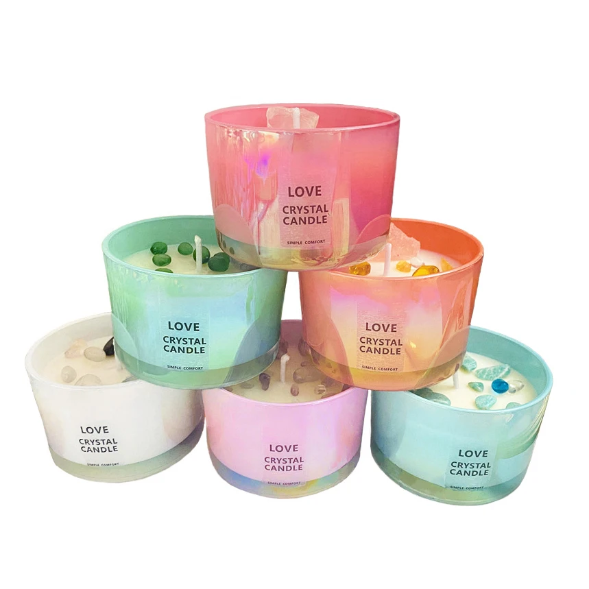 wholesale 4oz 220ml glass jars for candle making and packaging,8oz 10oz unique candle jars manufacturers