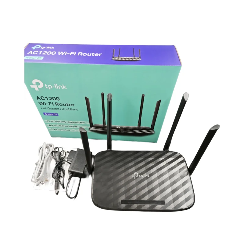 tp link Archer C5 AC1200 2.4G 300Mbps+5G 867Mbps Gigabit Wireless Dual Band Wifi Router Dual Band Router tplink Wireless wifi
