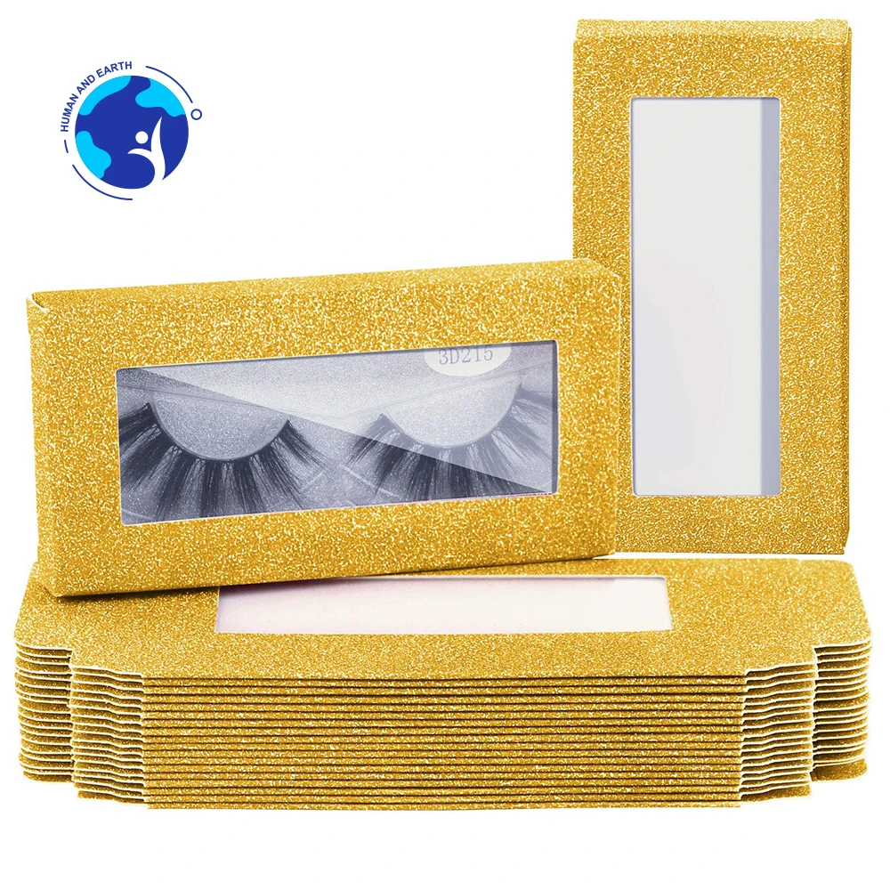 Fake 5D 4D 3D Mink Luxury Custom Luxury Eyelash Packaging Make Up Cosmetics Mink Eye Lashes Custom Package Box