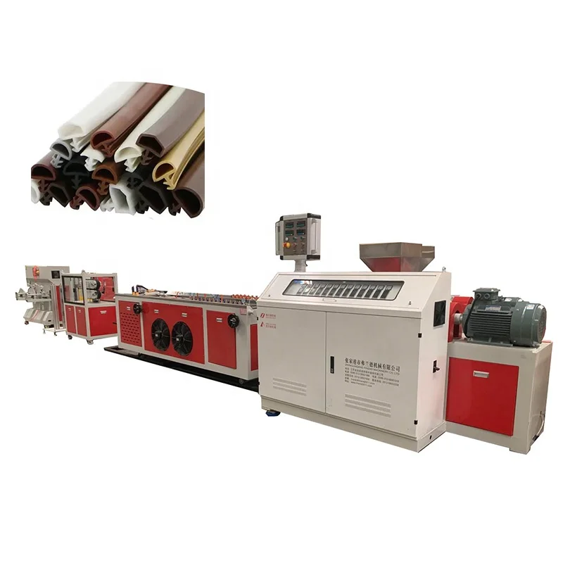 Soft PVC gasket strip bar making machine production line