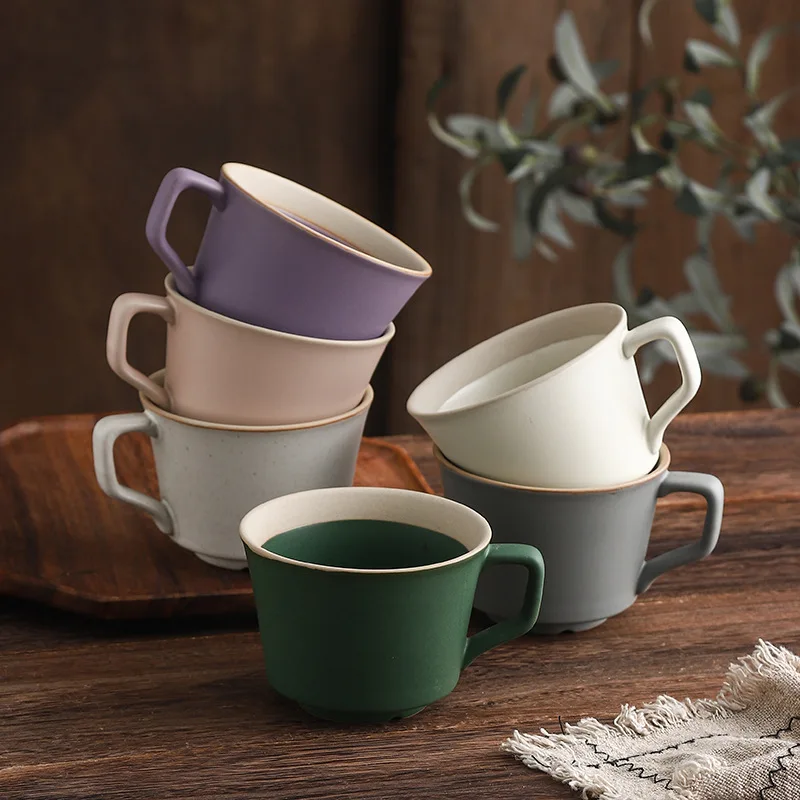 Hot Products Nordic Style Ceramic Home Breakfast Creative Stoneware Coffee Cup Water Mug Milk Cup