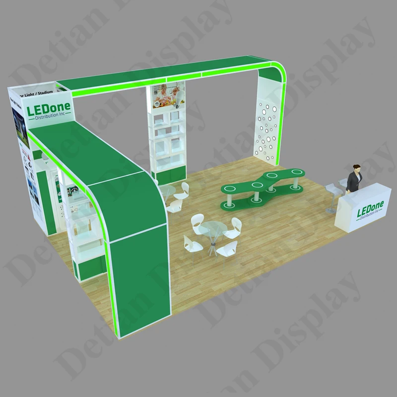 
 Китайский выставочный стенд дизайн красивая форма предложение Заводская стоимость показ выставки простой выставочный дисплей  