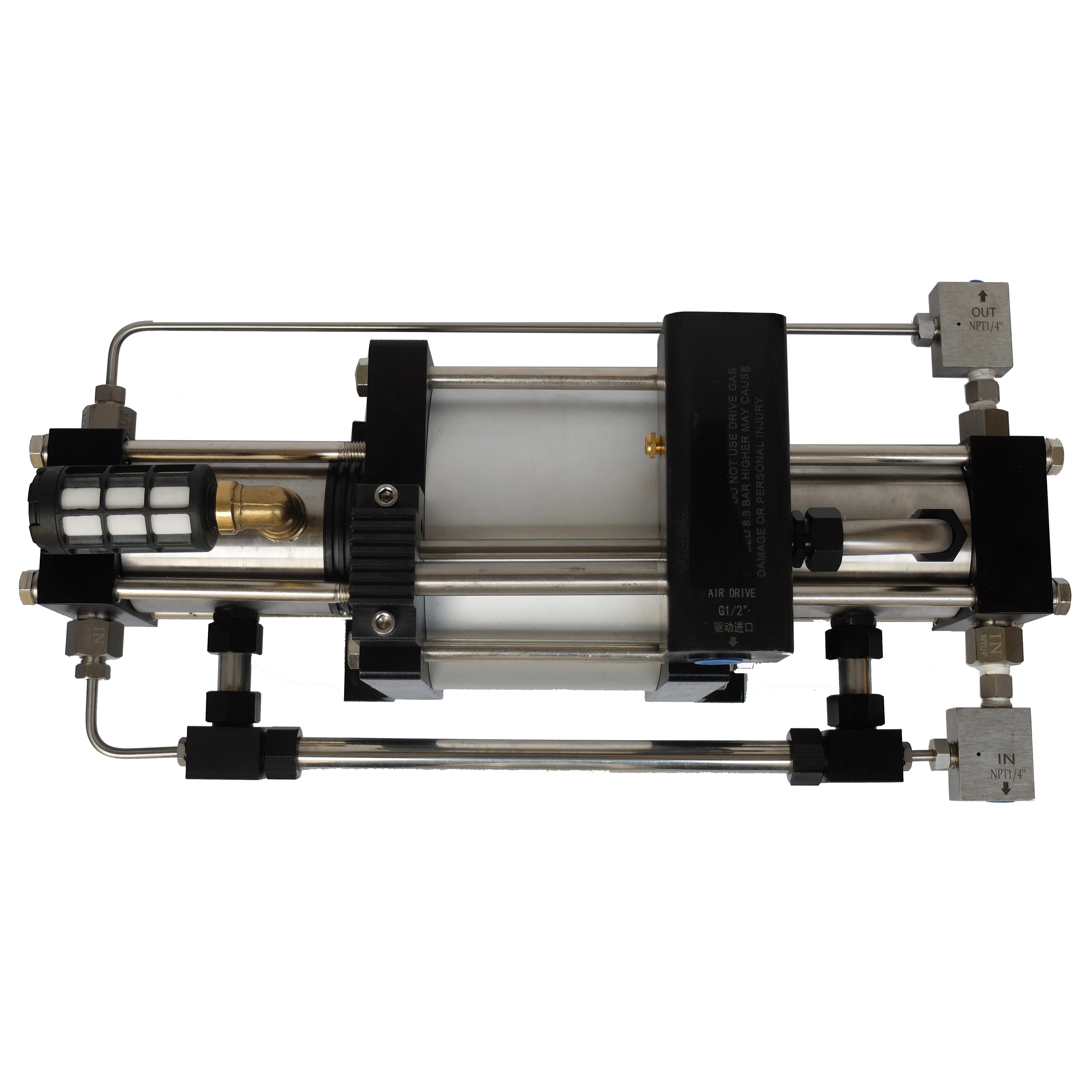 USUN brand Model:GBD 56-800 Bar Nitrogen gas transfer pump for cylinder refilling