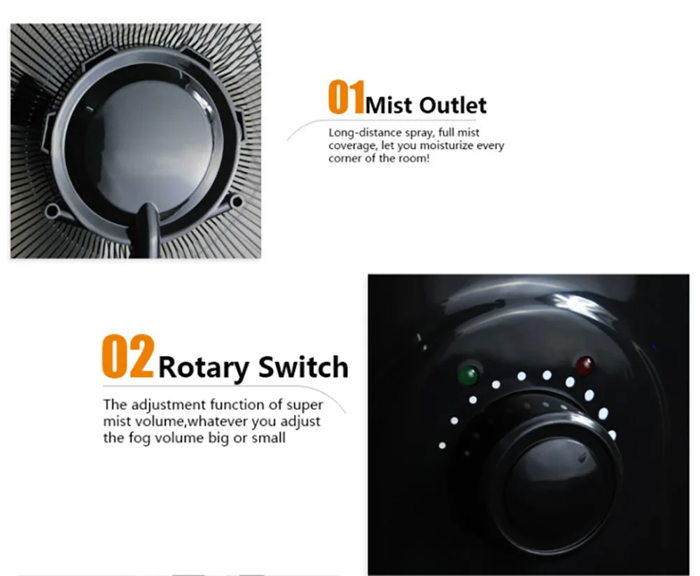 Customize Remote Control air cooler charged fan Digital portable rechargeable standing Electronic mist fan with water tank