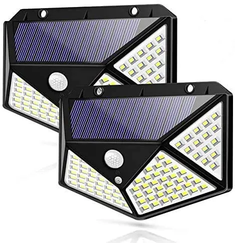 
DIFUL Solar Energy Light Wall Outdoor 100 Led Garden IP65 High Quality Motion Sensor Solar Lights Factory Cheap Price Wholesale 