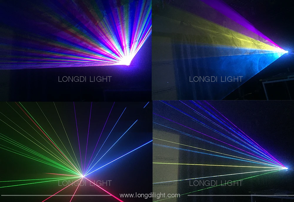 1w rgb full color animation laser light dmx ILDA disco