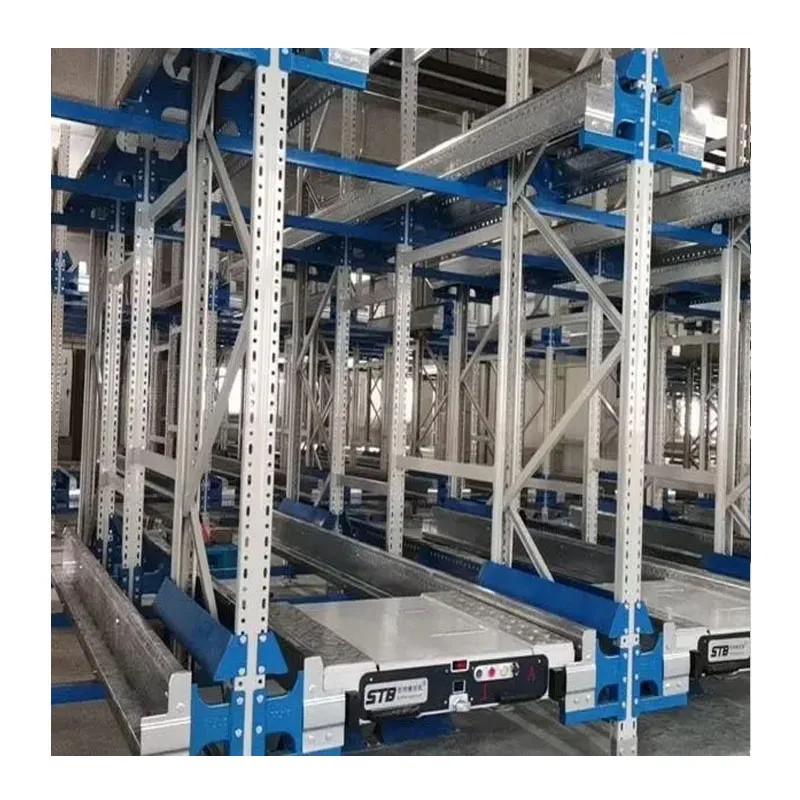 New Style FIFO and FILO Radio Shuttle Racking System Intensive Storage Racking Heavy Duty Rack