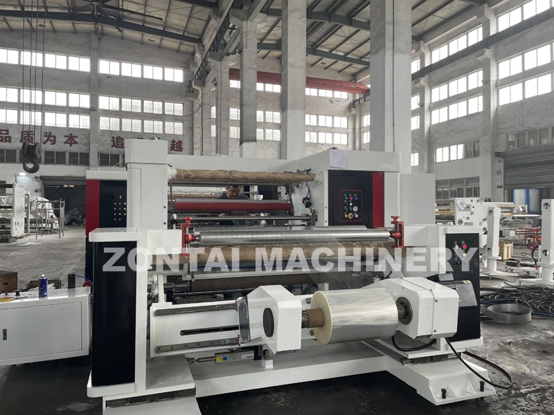 ZONTAI BOPP PET PVC Film High Speed Slitter Rewinder