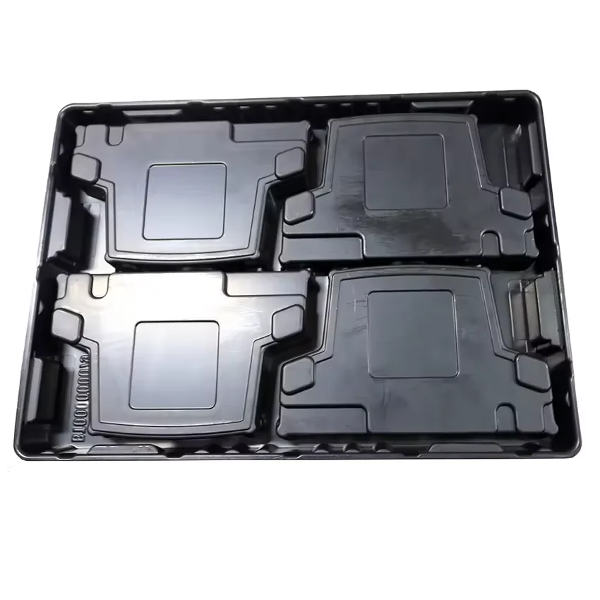 Пластиковый пластмассовый Пластмассовый Лоток Abs Hdpe Pp для бедер esd pcb лоток